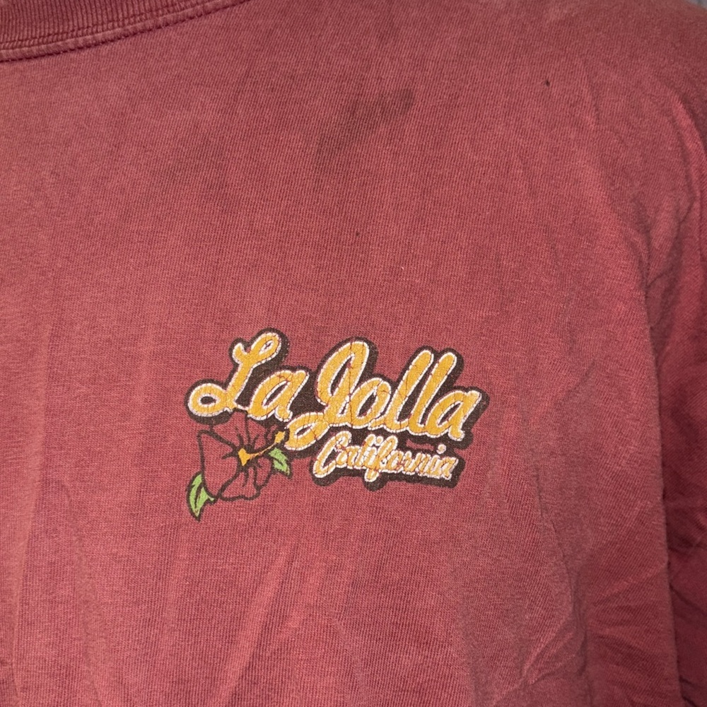 Men's Gildan XXL La Jolla California t-shirt DISTRESSED - rugged y’allternative - Picture 3 of 10